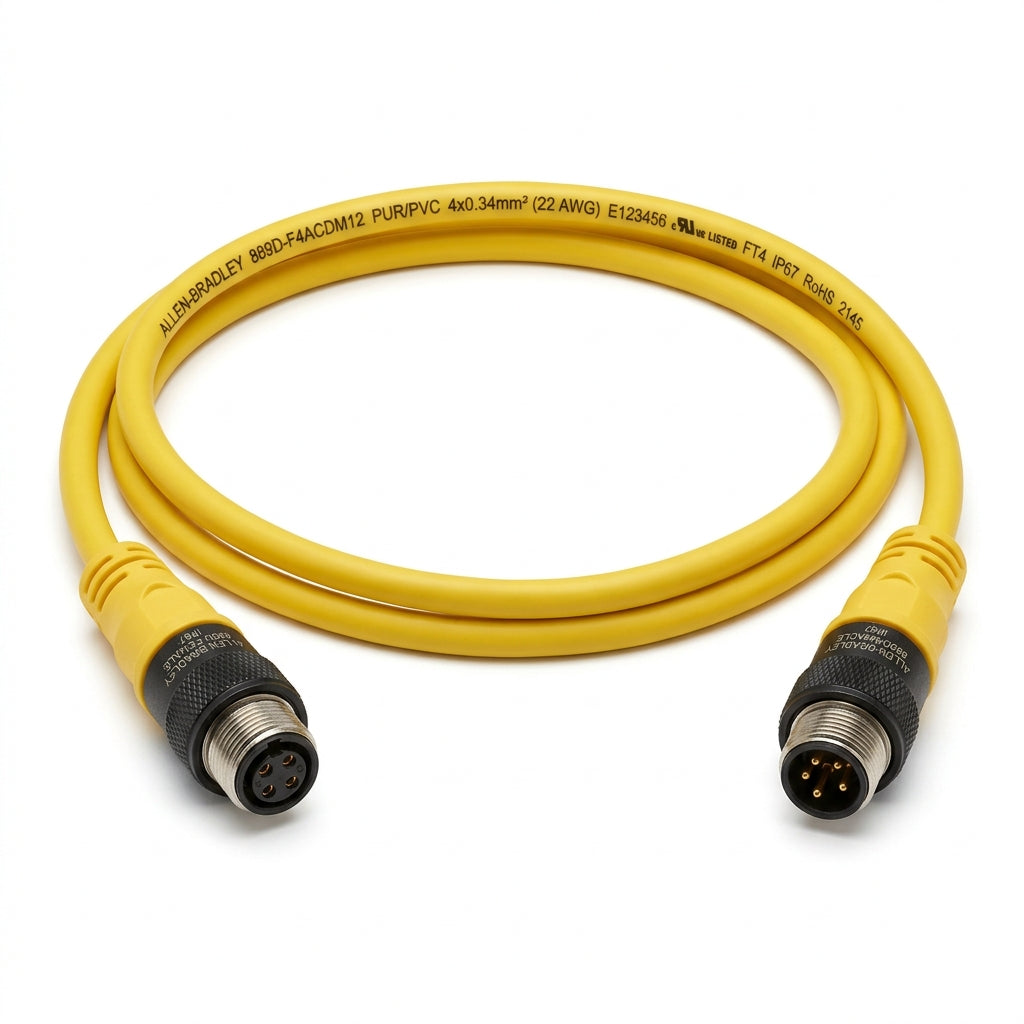 ALLEN-BRADLEY 889D-F4ACDM12 CONECTORES RAPIDOS Y CABLES PARA SENSOR (CORDSETS)