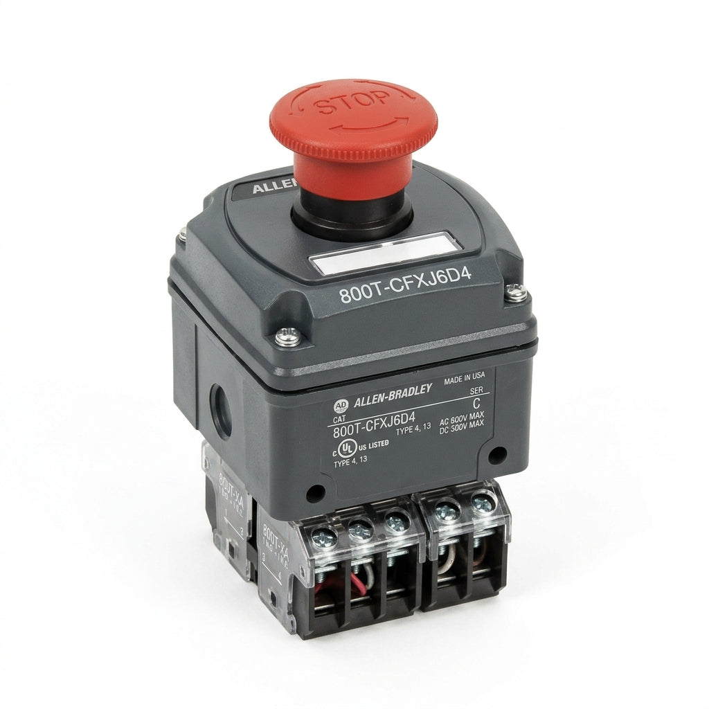 ALLEN-BRADLEY 800T-CFXJ6D4 BOTONES PULSADORES BOTONERAS Y ACCESORIOS