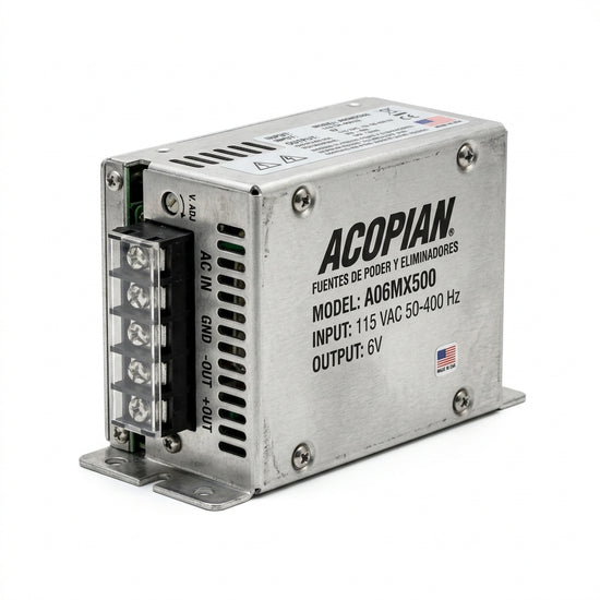 ACOPIAN A06MX500 FUENTES DE PODER Y ELIMINADORES