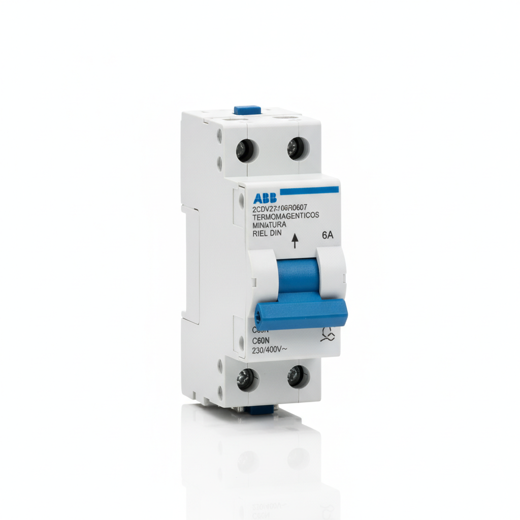 ABB 2CDV273106R0607 INTERRUPTORES TERMOMAGNETICOS MINIATURA RIEL DIN