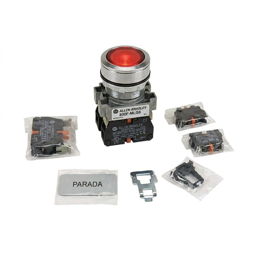 ALLEN-BRADLEY 800F-MLG6 BOTONES PULSADORES BOTONERAS Y ACCESORIOS