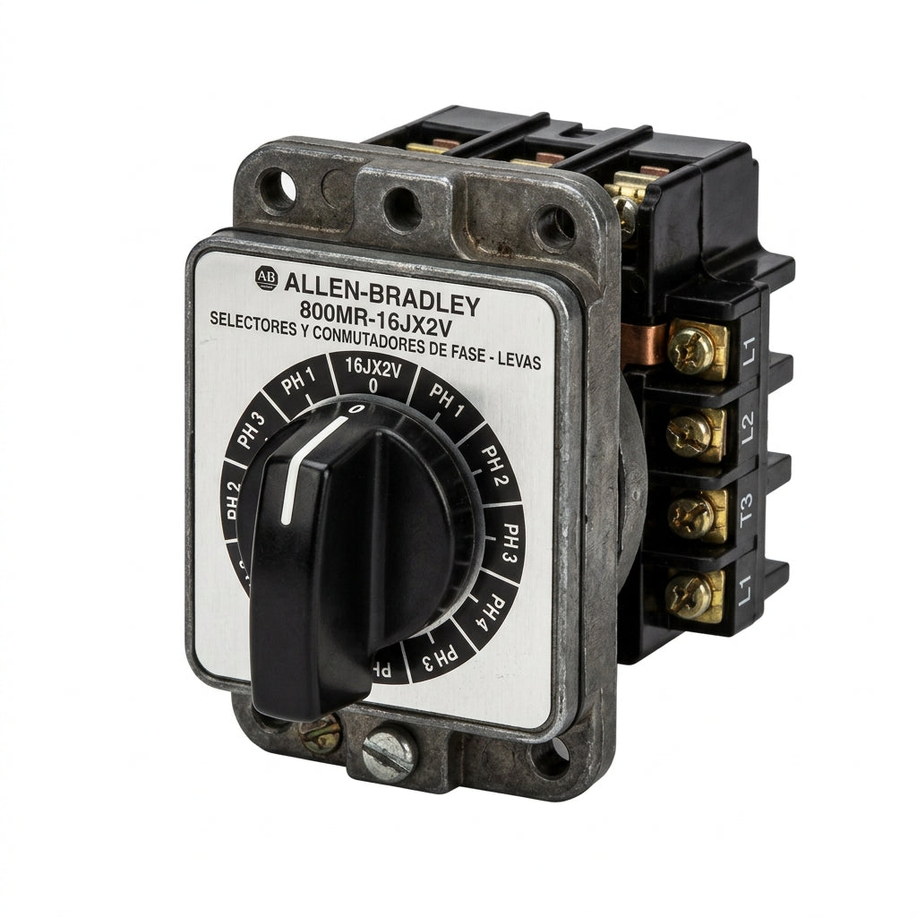 ALLEN-BRADLEY 800MR-16JX2V SELECTORES Y CONMUTADORES DE FASE - LEVAS