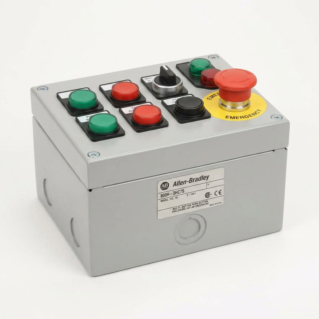 ALLEN-BRADLEY 800H-3HC7S BOTONES PULSADORES BOTONERAS Y ACCESORIOS