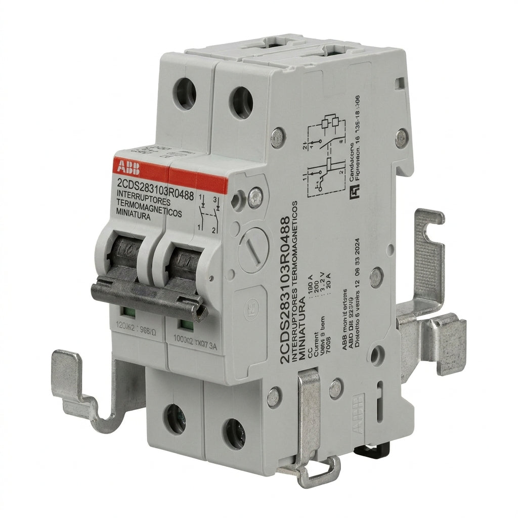 ABB 2CDS283103R0488 INTERRUPTORES TERMOMAGNETICOS MINIATURA RIEL DIN