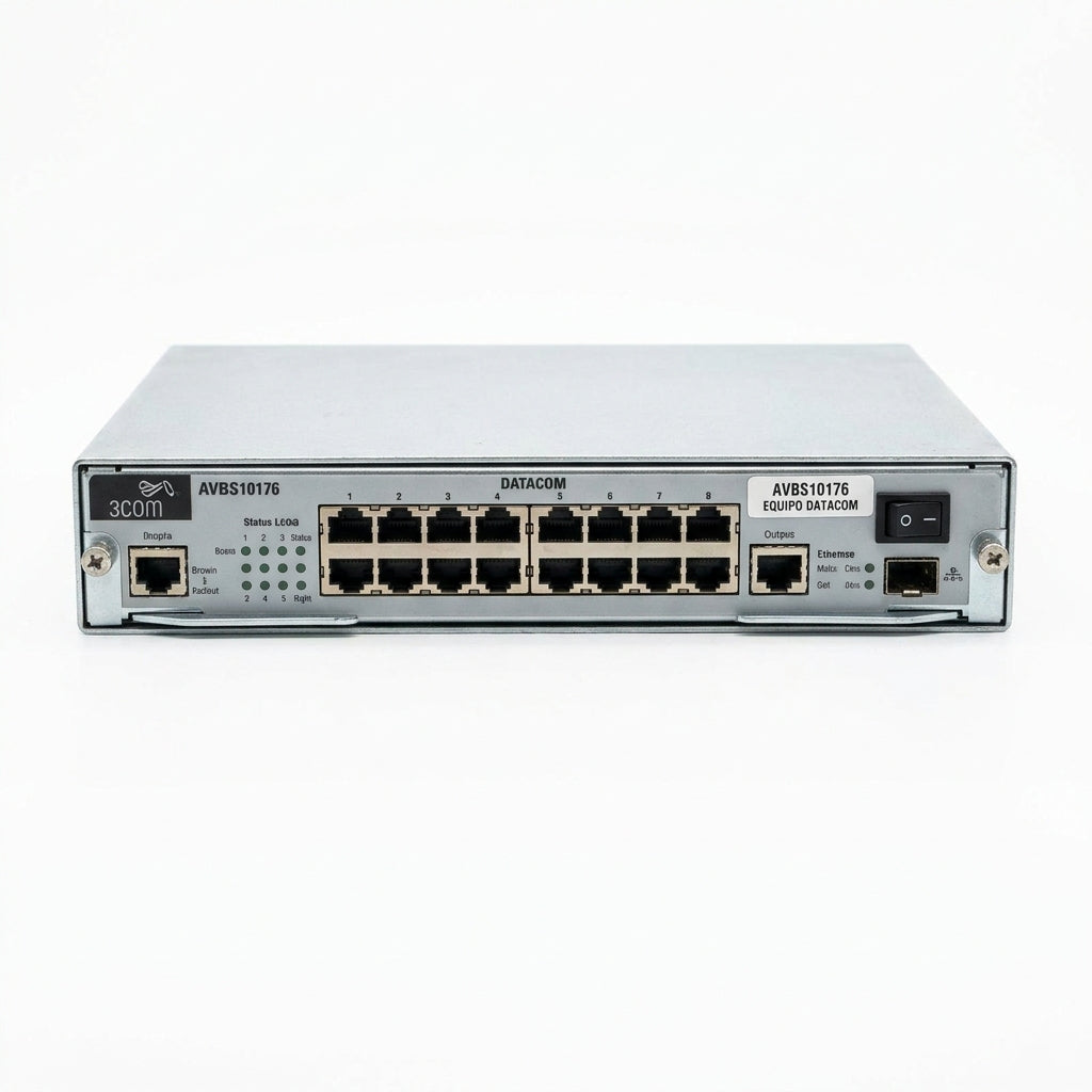 3COM AVBS10176 EQUIPO DATACOM (REDES Y CABLEADO ESTRUCTURADO)