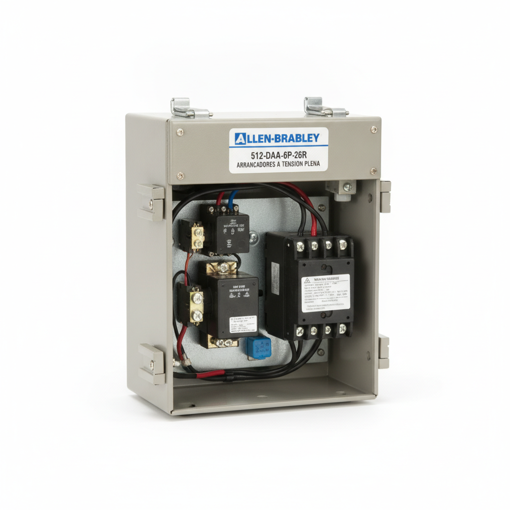 ALLEN-BRADLEY 512-DAA-6P-26R ARRANCADORES A TENSION PLENA