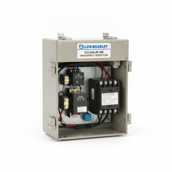 ALLEN-BRADLEY 512-DAA-6P-26R ARRANCADORES A TENSION PLENA