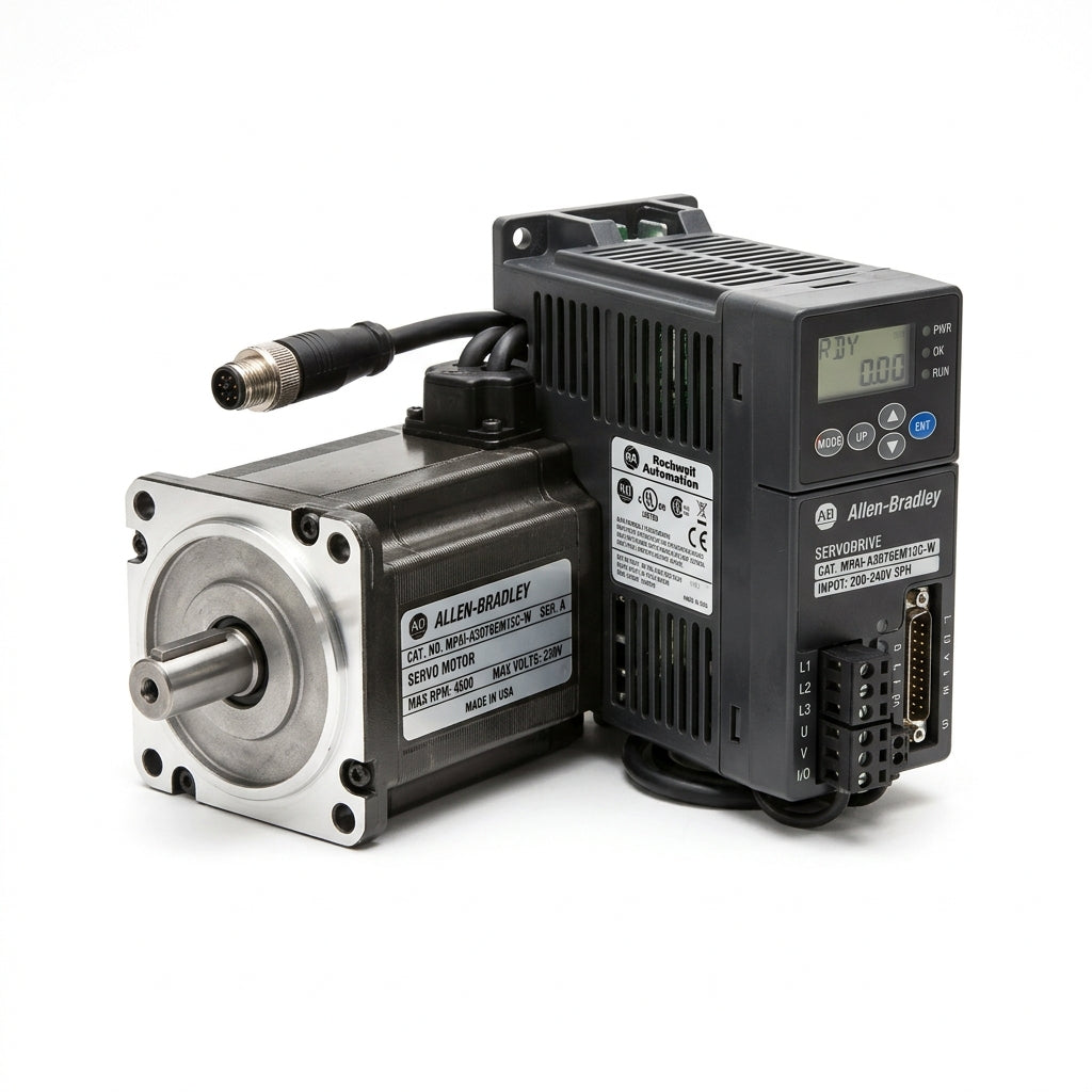 ALLEN-BRADLEY MPAI-A3076EM12C-W SERVOMOTORES Y SERVODRIVES