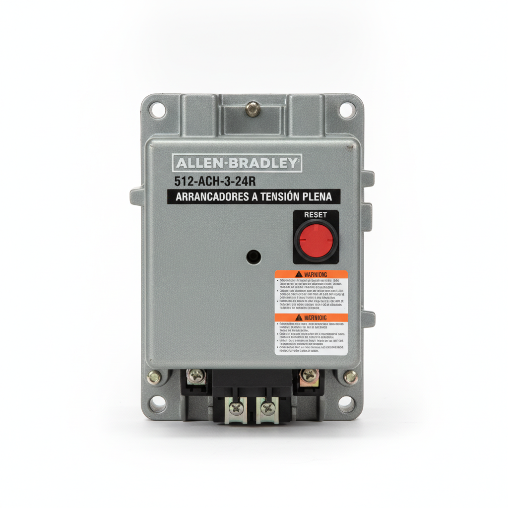 ALLEN-BRADLEY 512-ACH-3-24R ARRANCADORES A TENSION PLENA