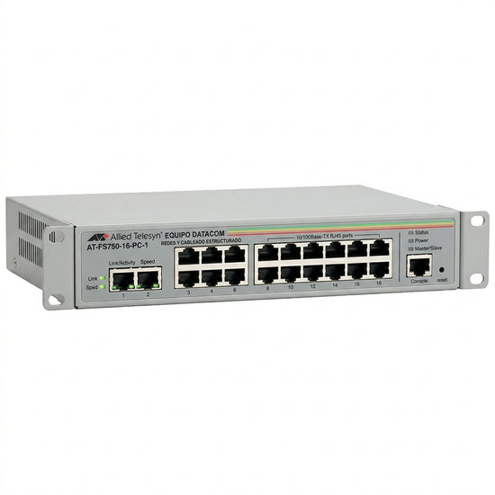 ALLIED-TELESYN AT-FS750-16-PC-1 EQUIPO DATACOM (REDES Y CABLEADO ESTRUCTURADO)