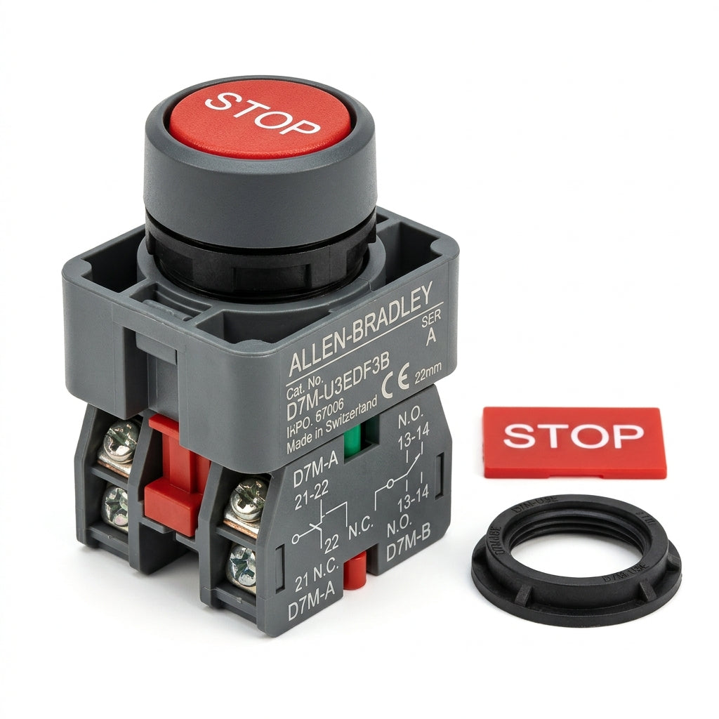 ALLEN-BRADLEY D7M-U3EDF3B BOTONES PULSADORES BOTONERAS Y ACCESORIOS