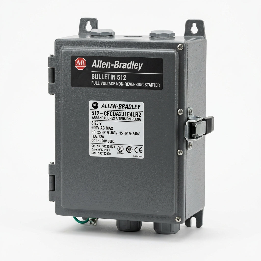 ALLEN-BRADLEY 512-CFCDA2J1E4LR2 ARRANCADORES A TENSION PLENA
