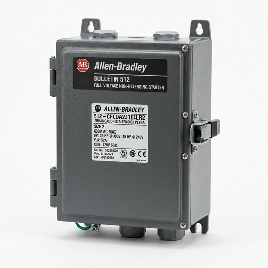 ALLEN-BRADLEY 512-CFCDA2J1E4LR2 ARRANCADORES A TENSION PLENA