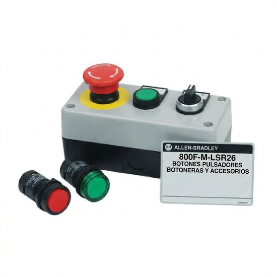 ALLEN-BRADLEY 800F-M-LSR26 BOTONES PULSADORES BOTONERAS Y ACCESORIOS
