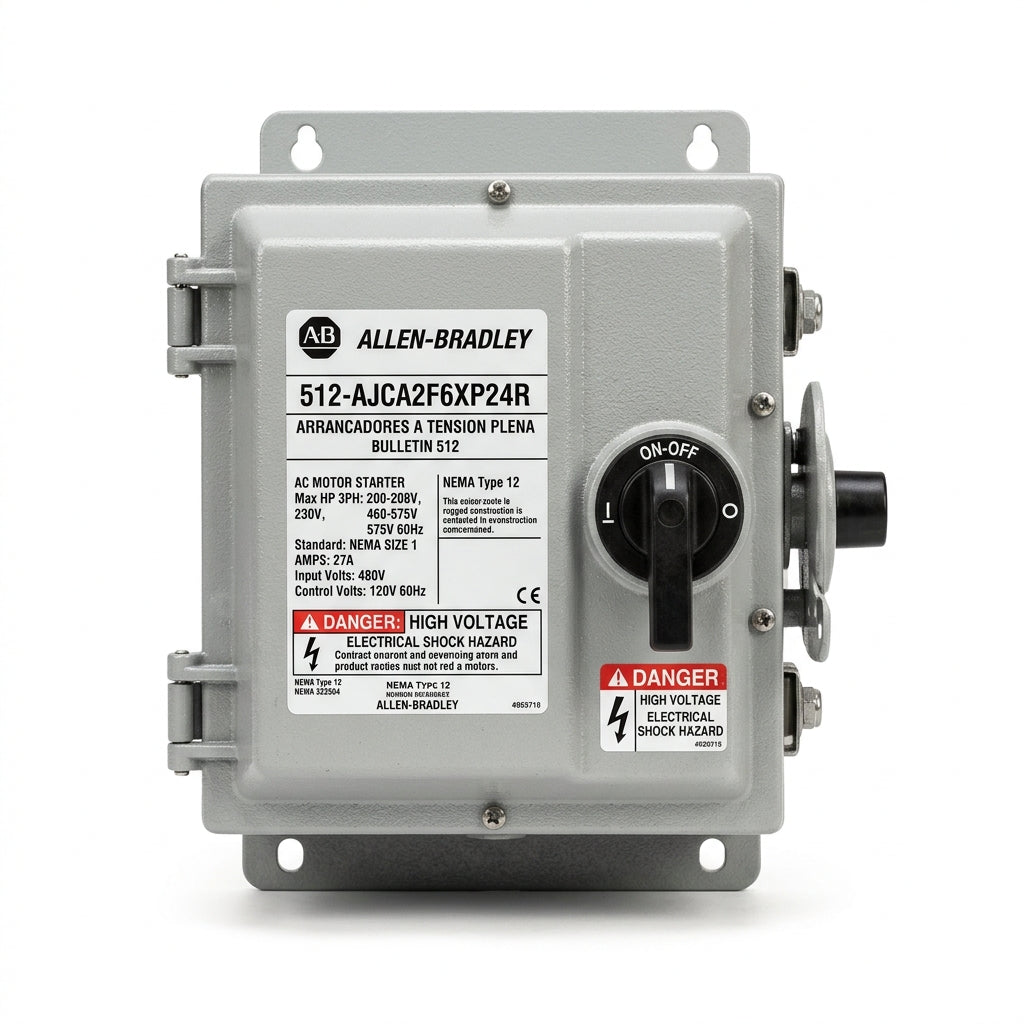 ALLEN-BRADLEY 512-AJCA2F6XP24R ARRANCADORES A TENSION PLENA