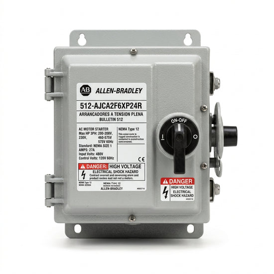 ALLEN-BRADLEY 512-AJCA2F6XP24R ARRANCADORES A TENSION PLENA