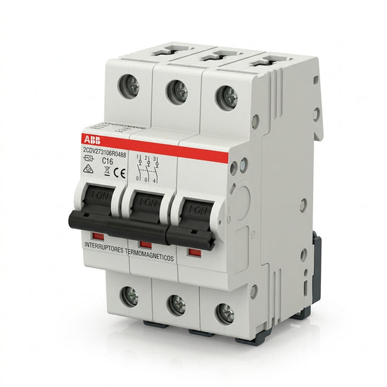 ABB 2CDV273106R0488 INTERRUPTORES TERMOMAGNETICOS MINIATURA RIEL DIN