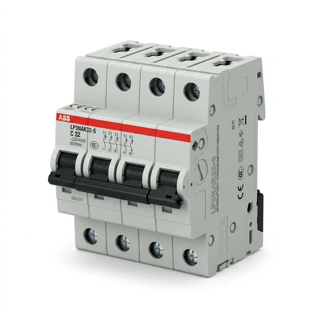 ABB LP3NAK32-S INTERRUPTORES TERMOMAGNETICOS MINIATURA RIEL DIN