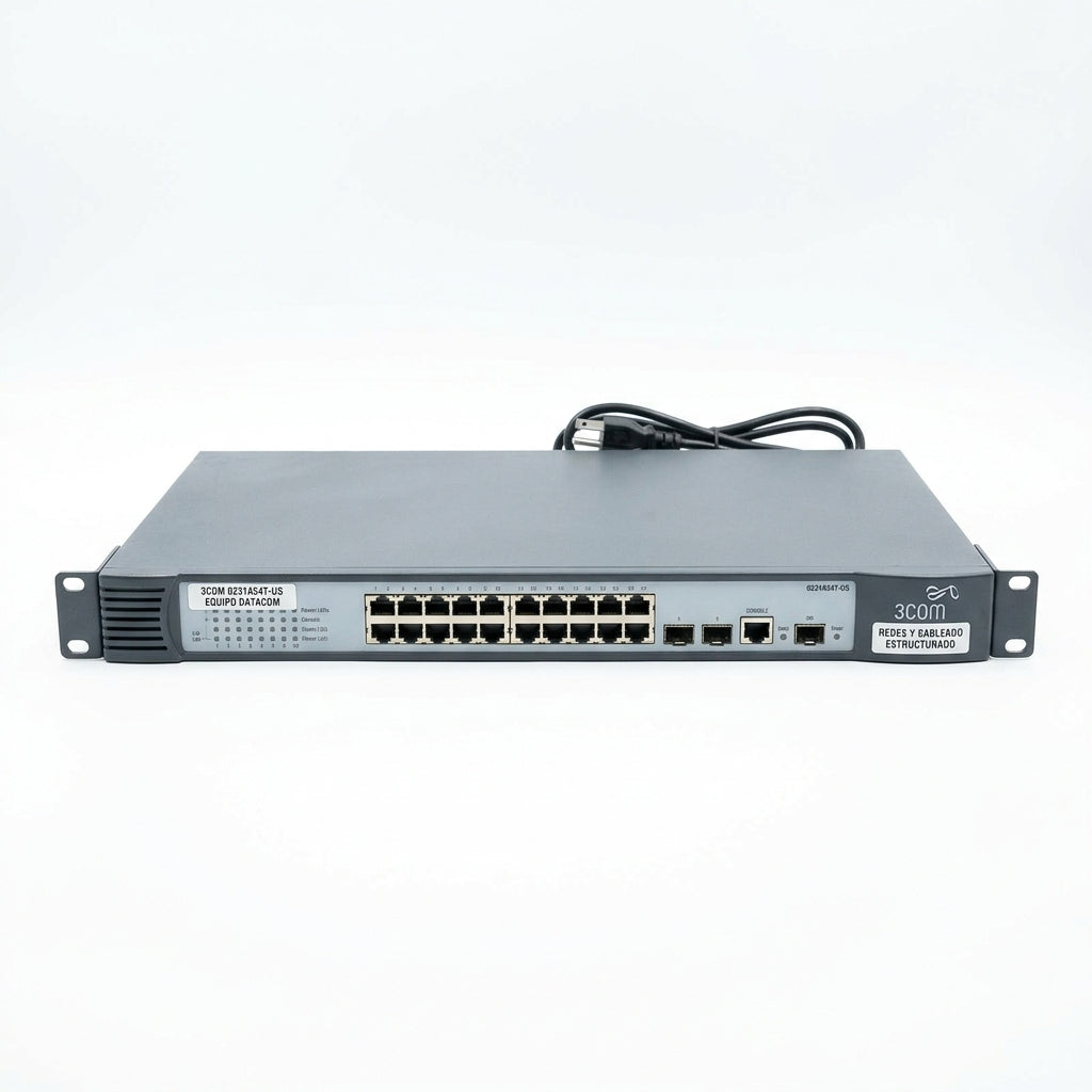 3COM 0231A54T-US EQUIPO DATACOM (REDES Y CABLEADO ESTRUCTURADO)