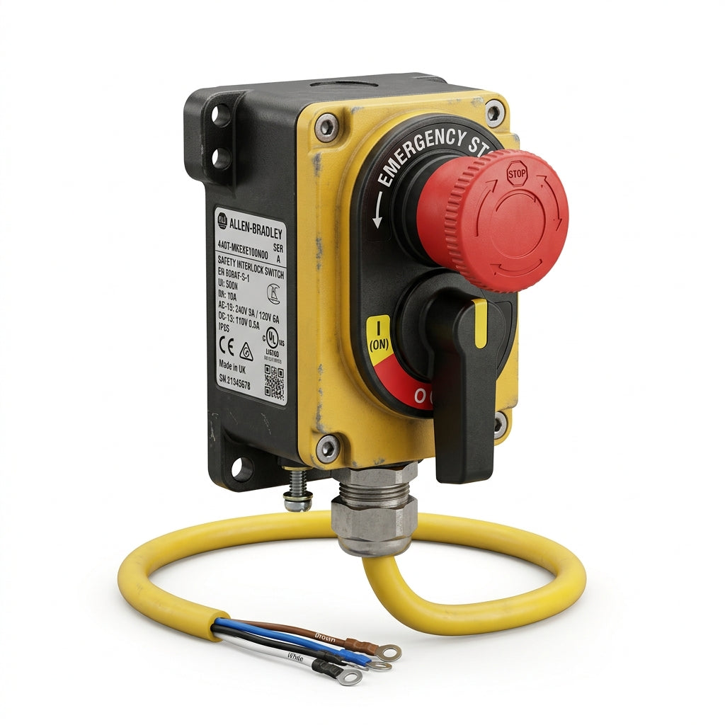 ALLEN-BRADLEY 440T-MKEXE100NOO INTERRUPTORES DE SEGURIDAD