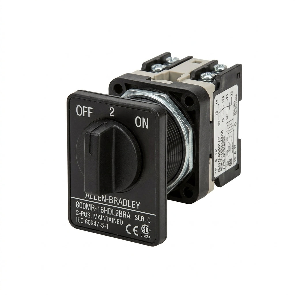 ALLEN-BRADLEY 800MR-16HDL2BRA SELECTORES Y CONMUTADORES DE FASE - LEVAS