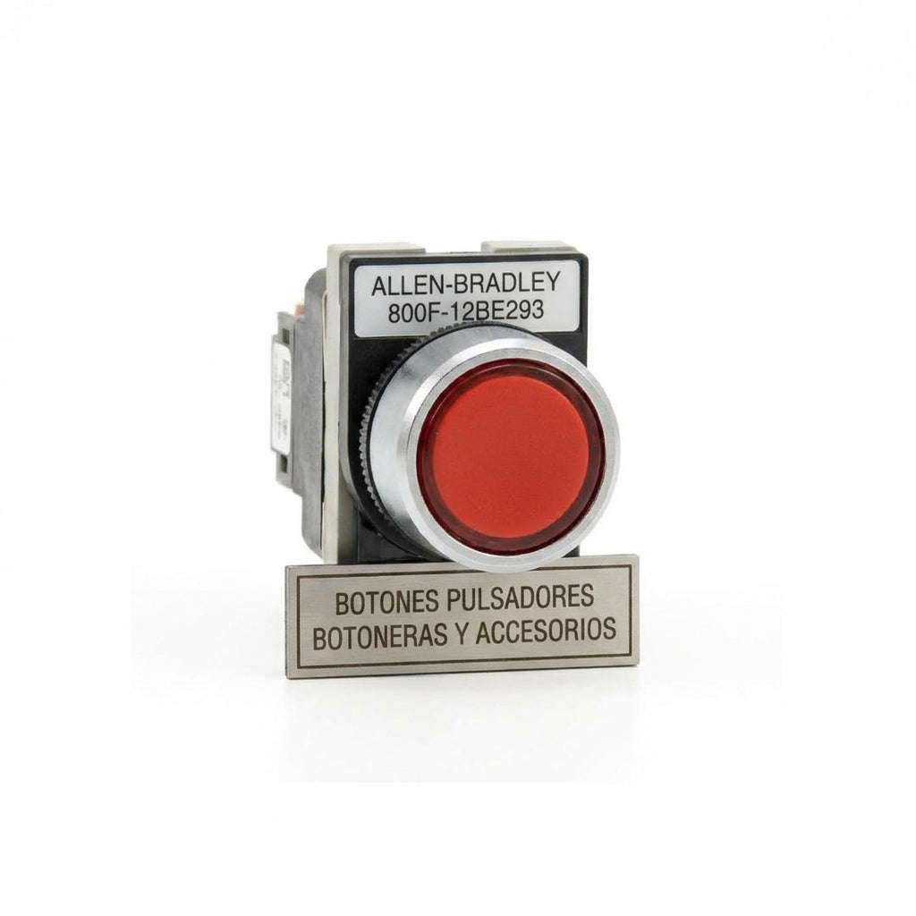 ALLEN-BRADLEY 800F-12BE293 BOTONES PULSADORES BOTONERAS Y ACCESORIOS