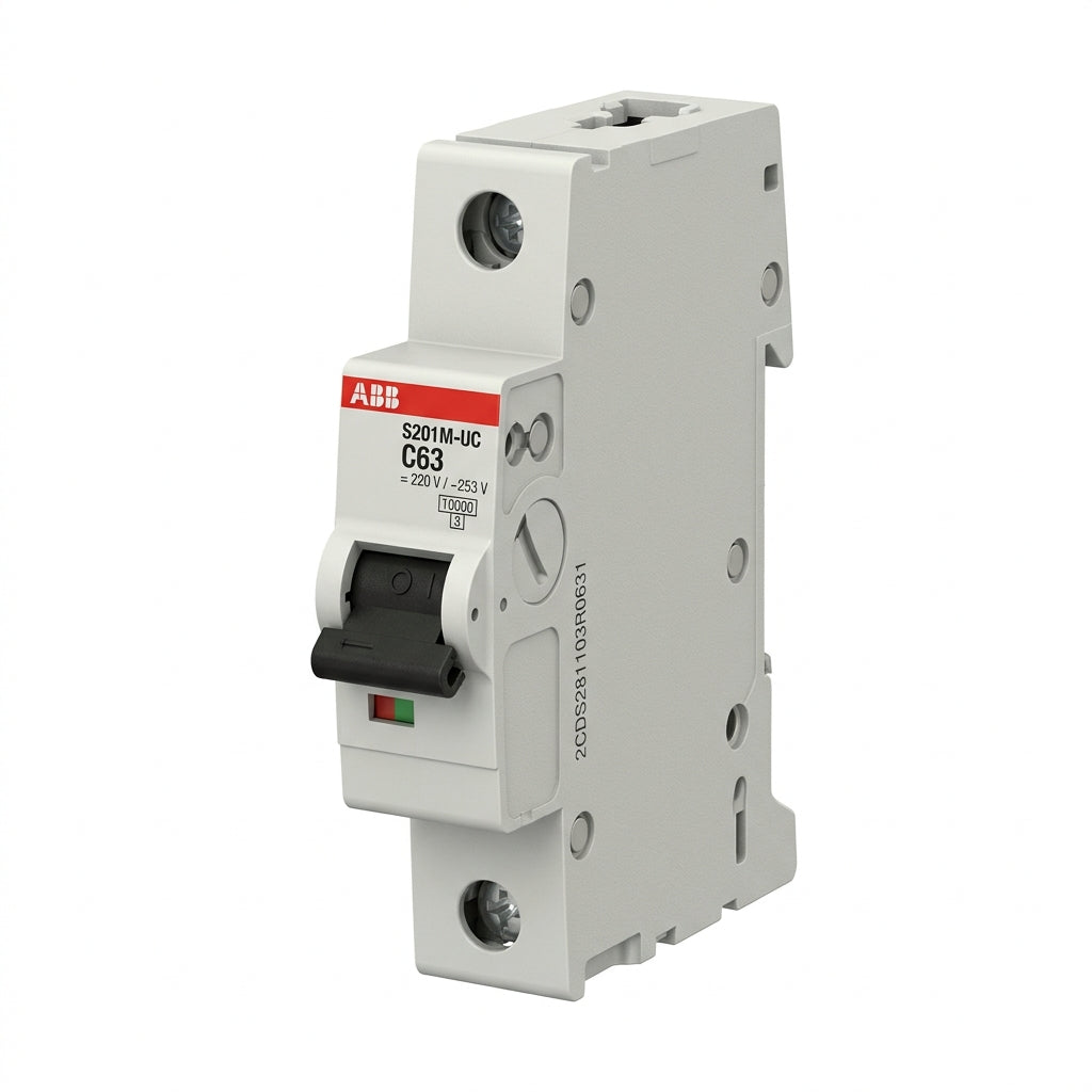 ABB 2CDS281103R0631 INTERRUPTORES TERMOMAGNETICOS MINIATURA RIEL DIN