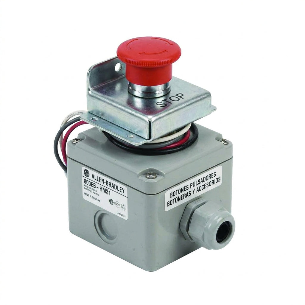 ALLEN-BRADLEY 800EB-HM31 BOTONES PULSADORES BOTONERAS Y ACCESORIOS