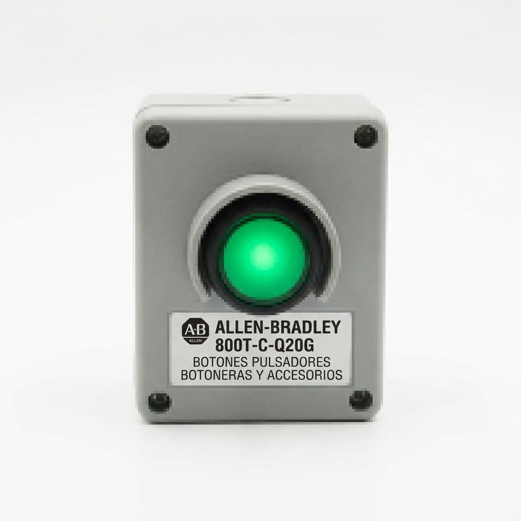 ALLEN-BRADLEY 800T-C-Q20G BOTONES PULSADORES BOTONERAS Y ACCESORIOS