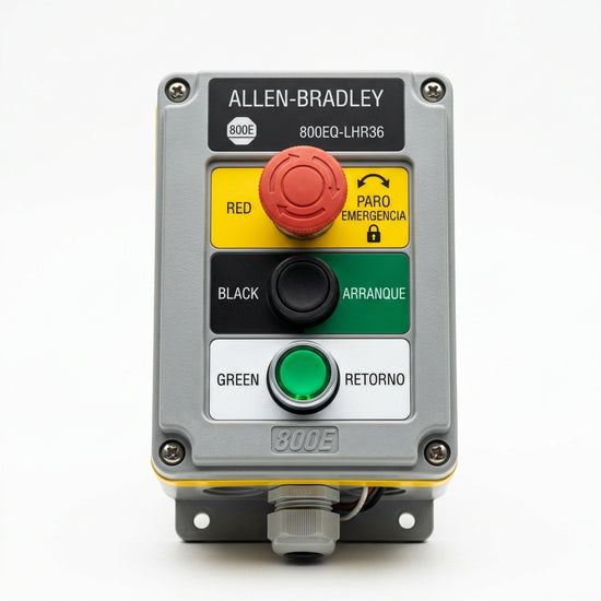 ALLEN-BRADLEY 800EQ-LHR36 BOTONES PULSADORES BOTONERAS