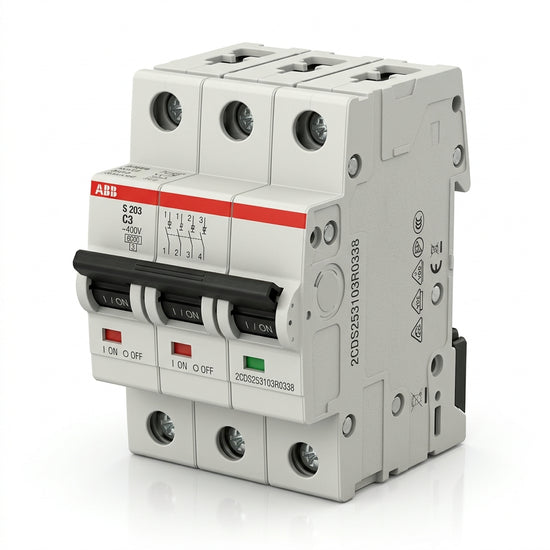 ABB 2CDS253103R0338 INTERRUPTORES TERMOMAGNETICOS MINIATURA RIEL DIN