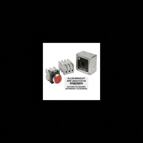 ALLEN-BRADLEY 800F-AEAU1CE145 BOTONES PULSADORES BOTONERAS Y ACCESORIOS
