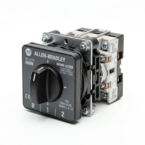 ALLEN-BRADLEY 800MS-HJ2BB SELECTORES Y CONMUTADORES DE FASE - LEVAS