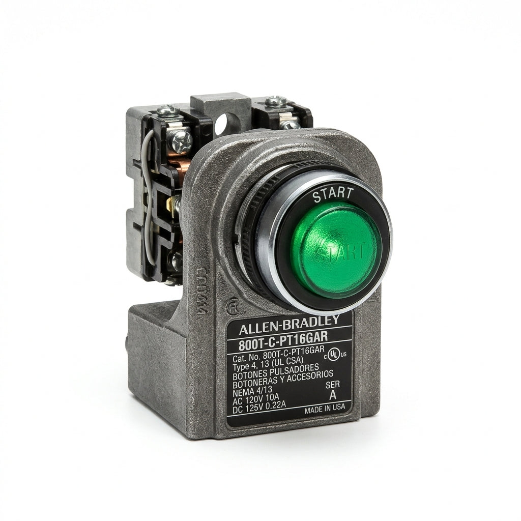 ALLEN-BRADLEY 800T-C-PT16GAR BOTONES PULSADORES BOTONERAS Y ACCESORIOS