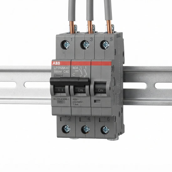 ABB LP3NAK40 INTERRUPTORES TERMOMAGNETICOS MINIATURA RIEL DIN