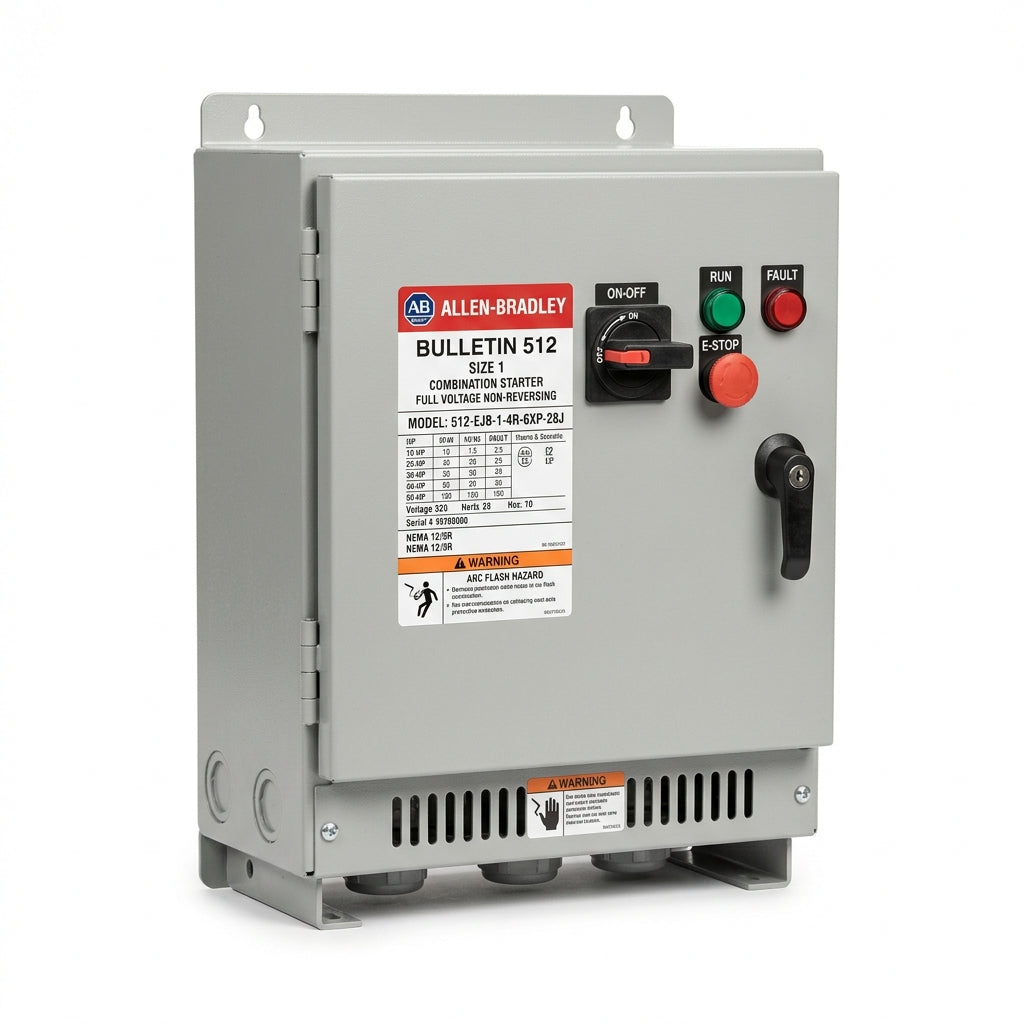 ALLEN-BRADLEY 512-EJB-1-4R-6XP-28J ARRANCADORES A TENSION PLENA