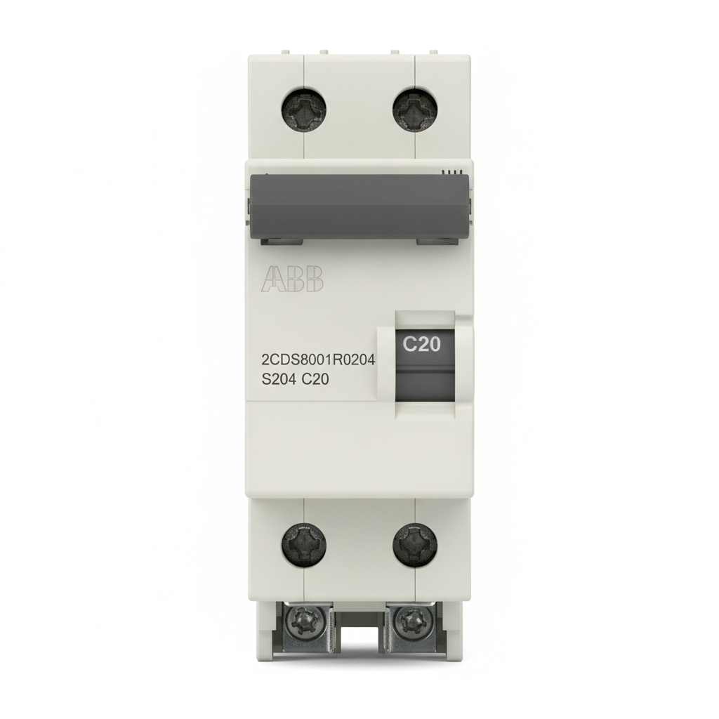 ABB 2CDS284001R0204 INTERRUPTORES TERMOMAGNETICOS MINIATURA RIEL DIN