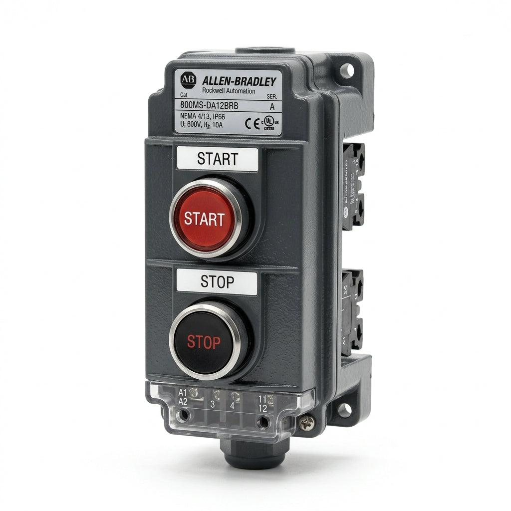 ALLEN-BRADLEY 800MS-DA12BRB BOTONES PULSADORES BOTONERAS Y ACCESORIOS
