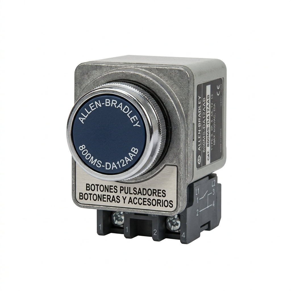 ALLEN-BRADLEY 800MS-DA12AAB BOTONES PULSADORES BOTONERAS Y ACCESORIOS
