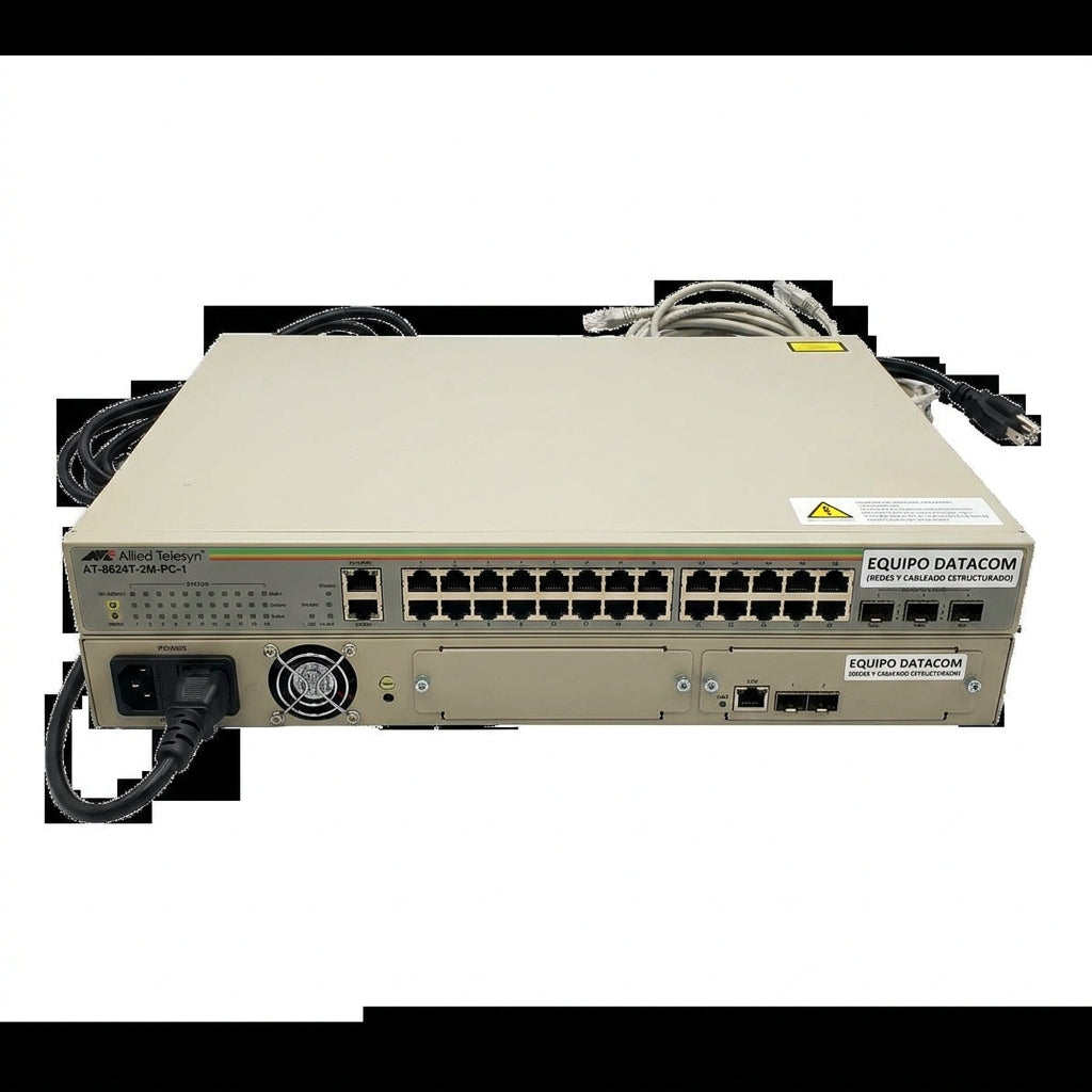 ALLIED-TELESYN AT-8624T-2M-PC-1 EQUIPO DATACOM (REDES Y CABLEADO ESTRUCTURADO)