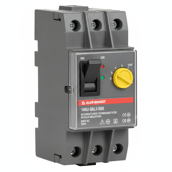 ALLEN-BRADLEY 140U-Q6L3-D60 INTERRUPTORES TERMOMAGNETICOS EN CAJA MOLDEADA