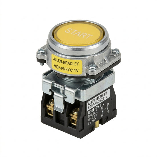 ALLEN-BRADLEY 800F-PN3YX11V BOTONES PULSADORES BOTONERAS Y ACCESORIOS