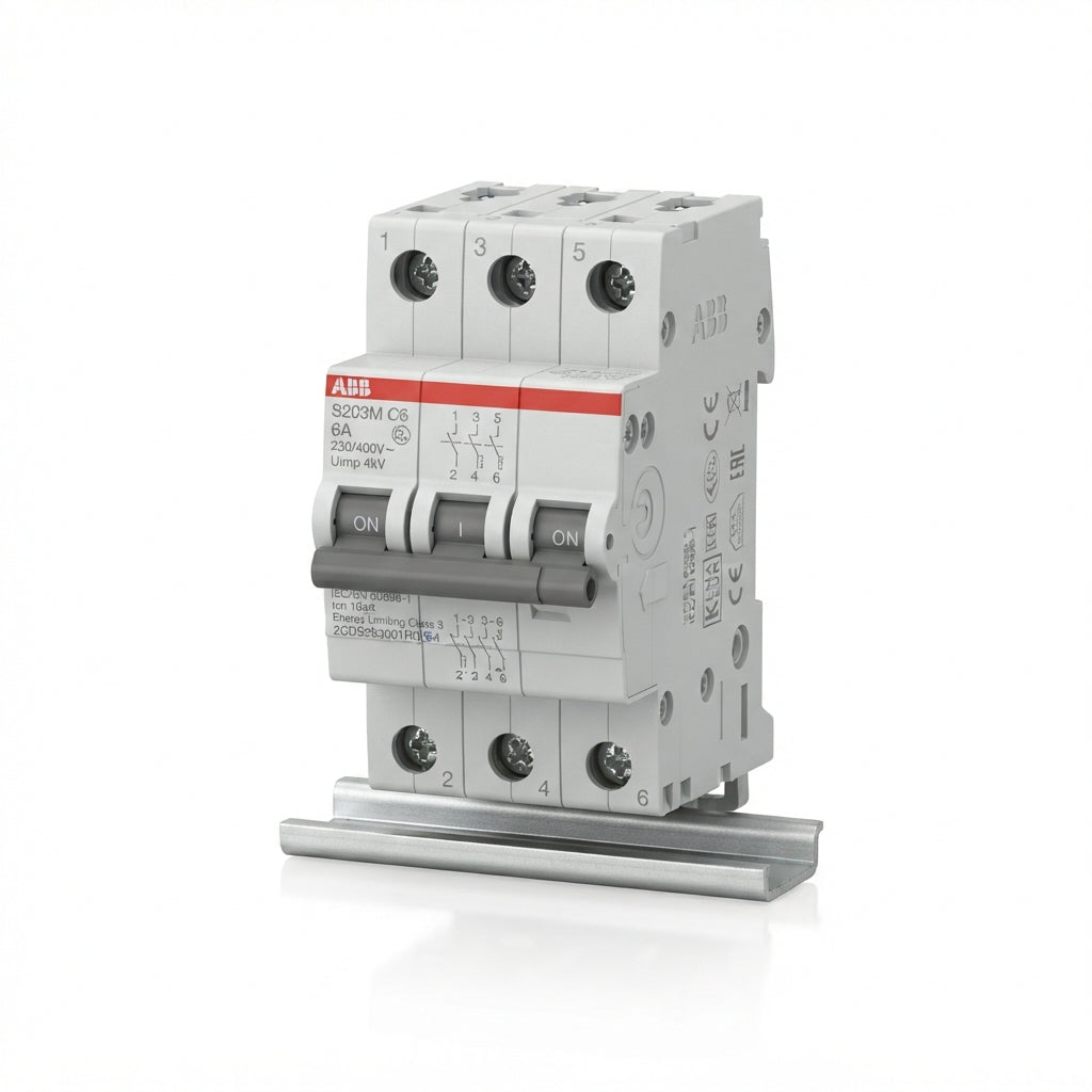 ABB 2CDS283001R0064 INTERRUPTORES TERMOMAGNETICOS MINIATURA RIEL DIN