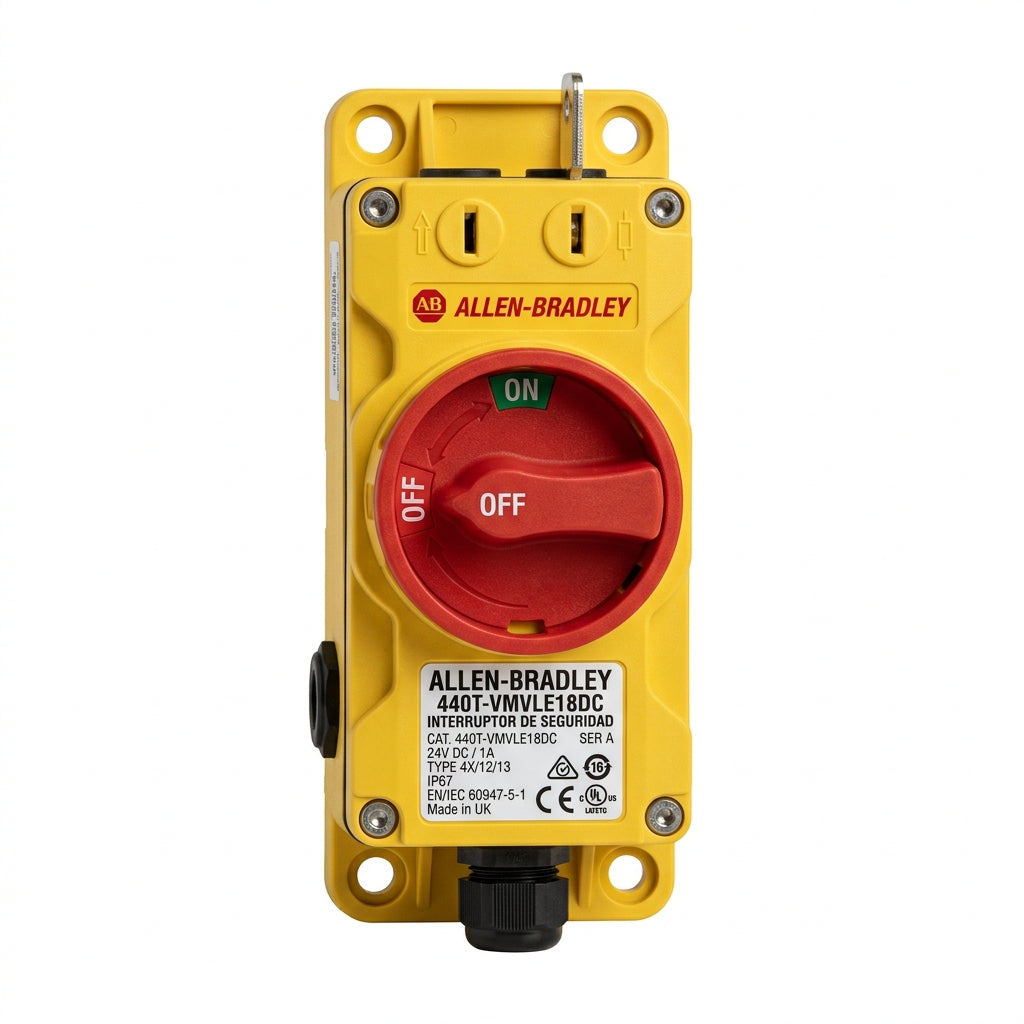 ALLEN-BRADLEY 440T-VMVLE18DC INTERRUPTORES DE SEGURIDAD