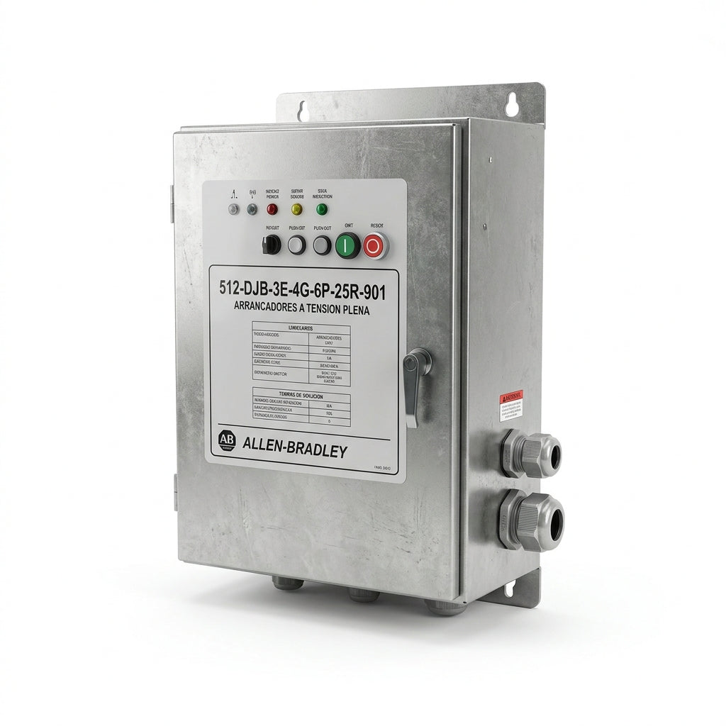 ALLEN-BRADLEY 512-DJB-3E-4G-6P-25R-901 ARRANCADORES A TENSION PLENA