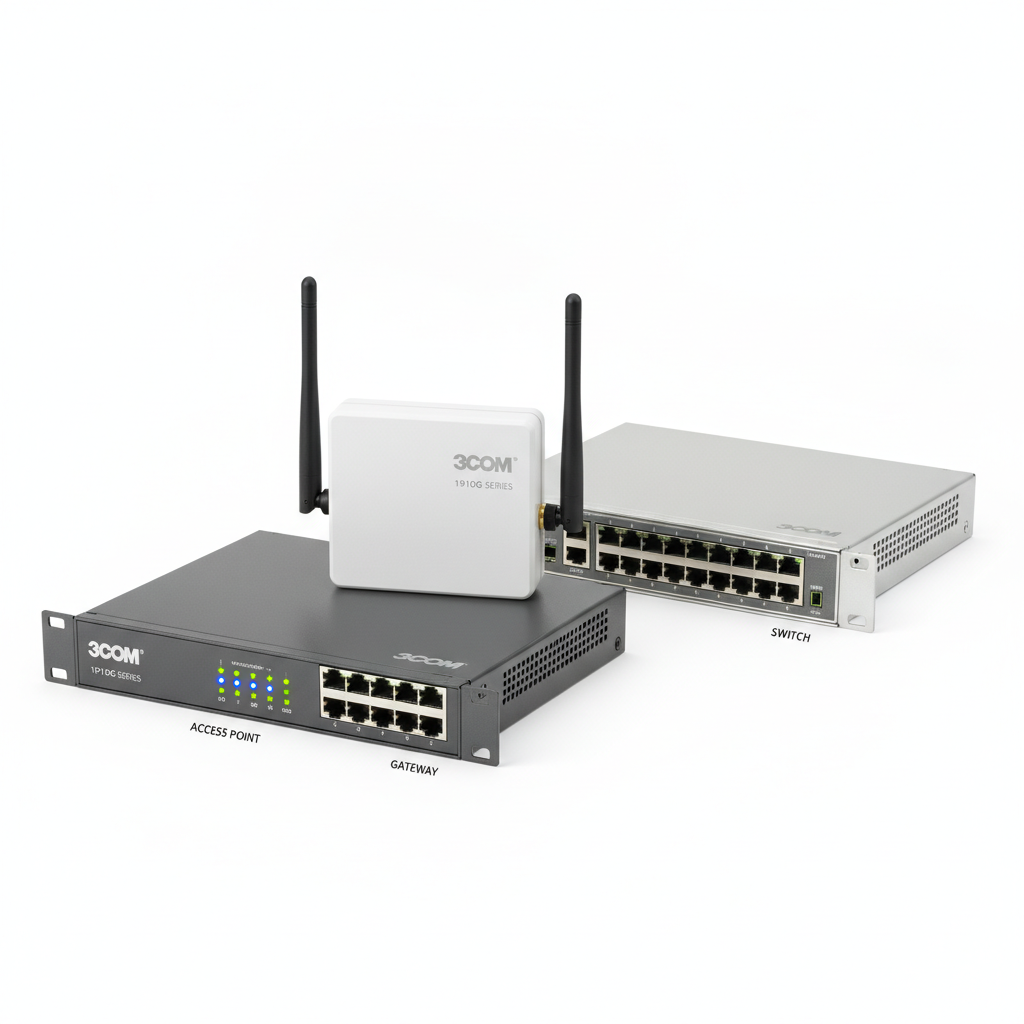 3COM 1910G ACCESS POINTS- GATEWAYS-MODEMS-SWITCHES-ROUTERS
