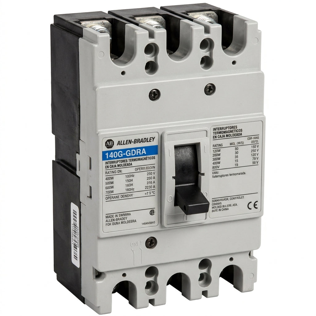 ALLEN-BRADLEY 140G-GDRA INTERRUPTORES TERMOMAGNETICOS EN CAJA MOLDEADA