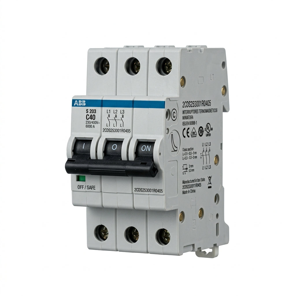 ABB 2CDS253001R0405 INTERRUPTORES TERMOMAGNETICOS MINIATURA RIEL DIN