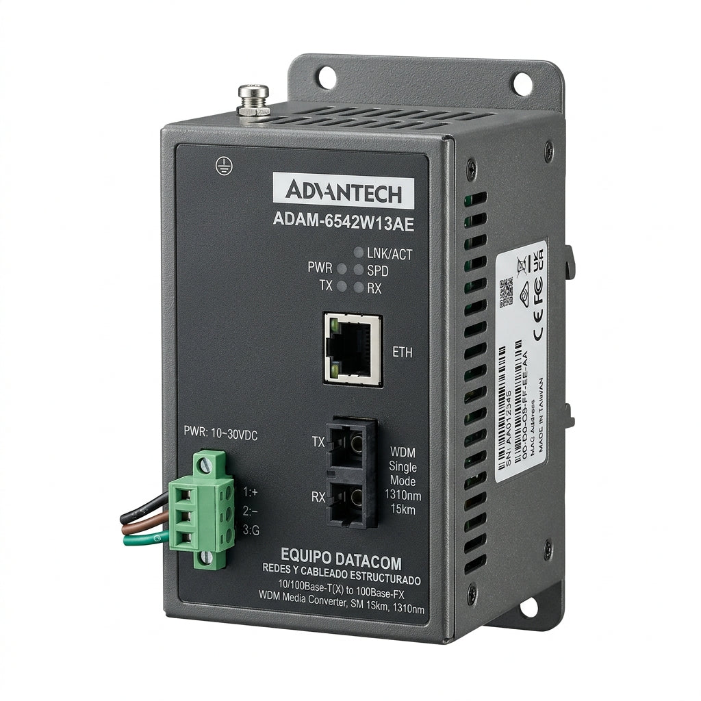 ADVANTECH ADAM-6542W13AE EQUIPO DATACOM (REDES Y CABLEADO ESTRUCTURADO)