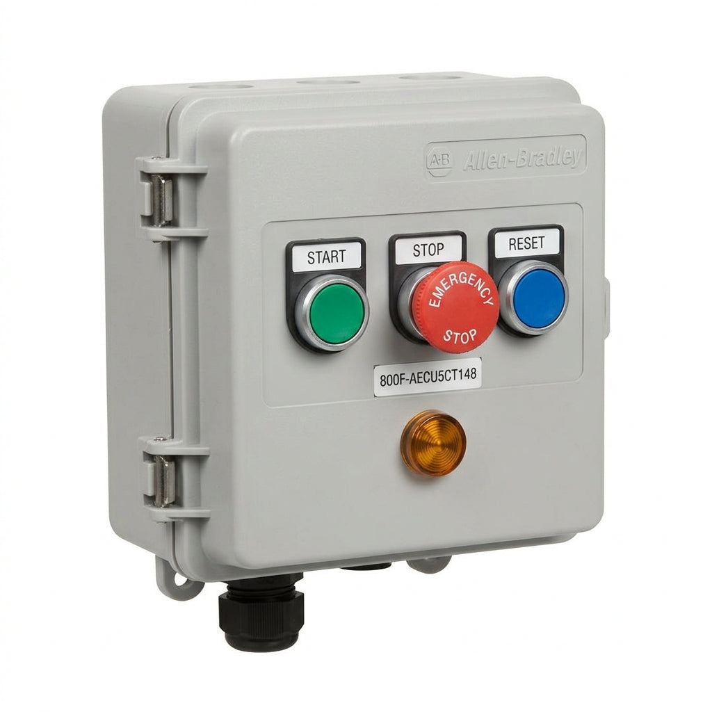 ALLEN-BRADLEY 800F-AECU5CT148 BOTONES PULSADORES BOTONERAS Y ACCESORIOS